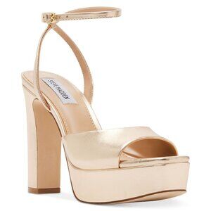Steve Madden Women's Assured Ankle-Strap Platform Dress Sandals